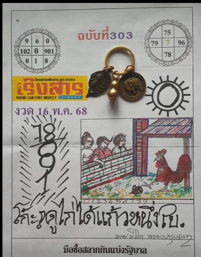 เลขเด็ดหวยเขียนมือ คอหวยตามหาทุกงวด 16/05/68