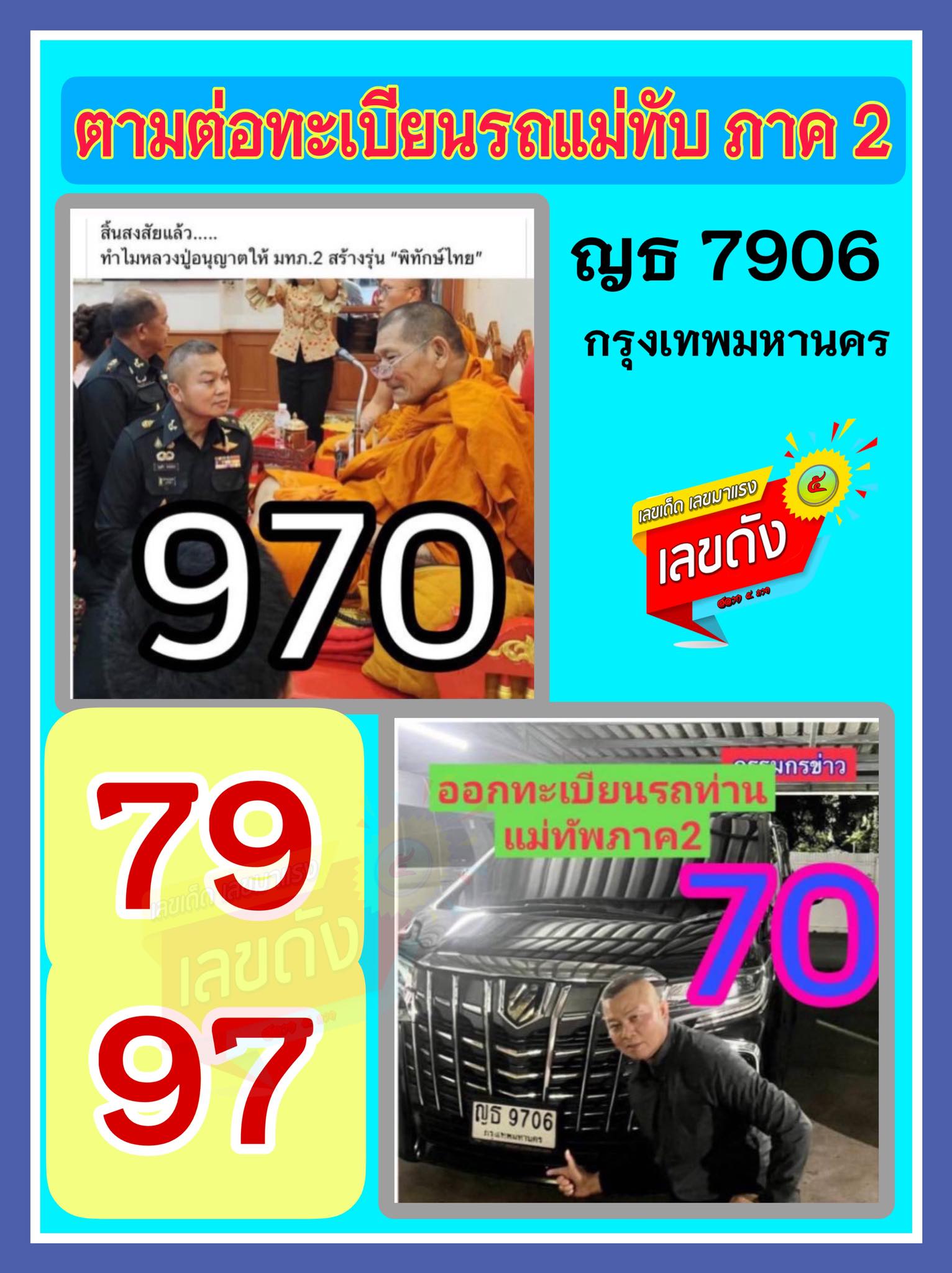 เลขเด็ดบุคคลการเมือง-รัฐบาล งวด 01/07/68