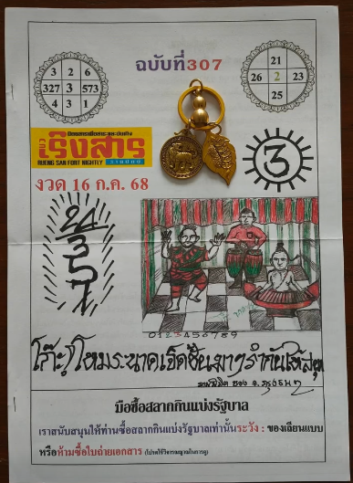 เลขเด็ดหวยเขียนมือ คอหวยตามหาทุกงวด 16/07/68