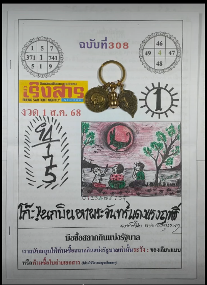 เลขเด็ดหวยเขียนมือ คอหวยตามหาทุกงวด 01/08/68