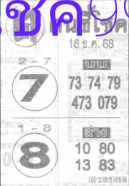 หวยซอง ฅนชี้โชค 16/12/68, หวยซอง ฅนชี้โชค 16/12/68, หวยซอง ฅนชี้โชค 16 ธ.ค 68, หวยซอง ฅนชี้โชค, เลขเด็ดงวดนี้