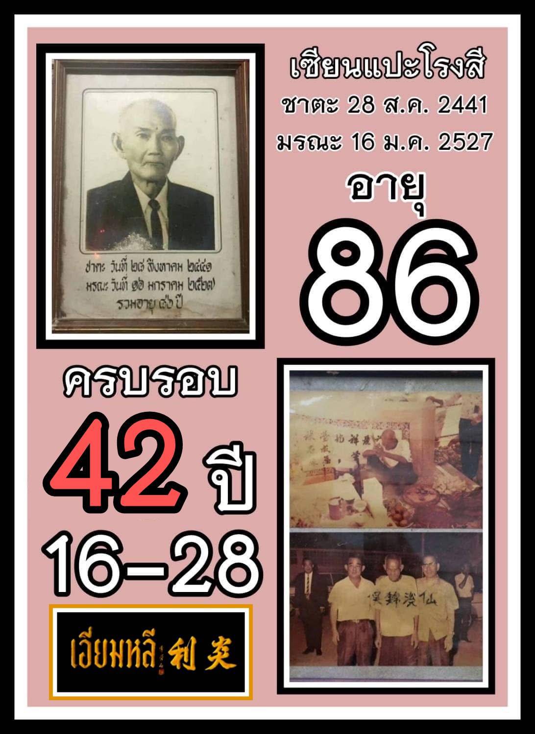รวมเลขอาจารย์เกจิวัดดังทั่วประเทศที่ทุกคนรอคอย งวด 17/01/69