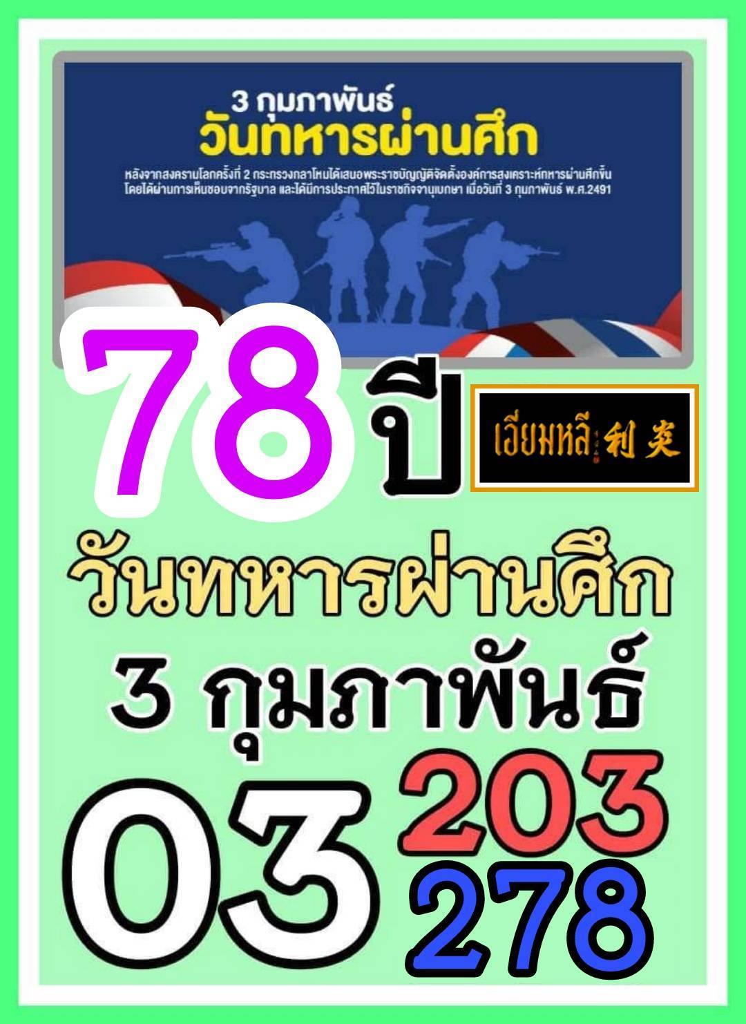 เลขเด็ดเลขดังวันสำคัญ งวดวันที่ 16 กุมภาพันธ์ 2569