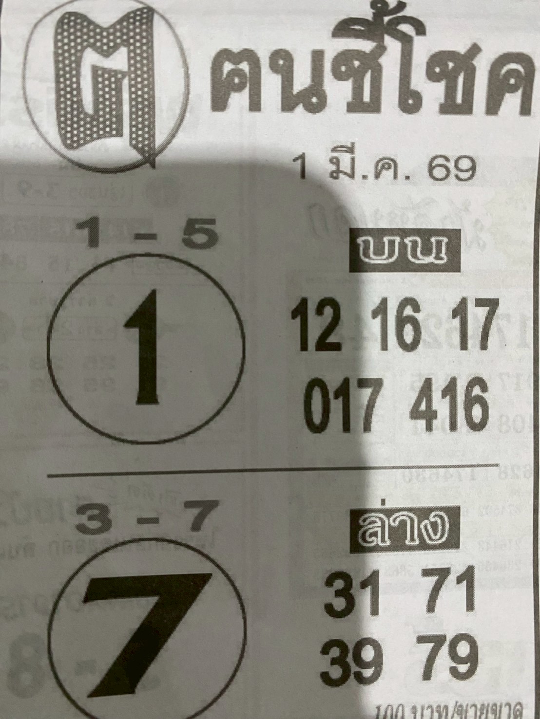 หวยซอง ฅนชี้โชค 01/03/69, หวยซอง ฅนชี้โชค 01/03/69, หวยซอง ฅนชี้โชค 01/03/69 หวยซอง ฅนชี้โชค, เลขเด็ดงวดนี้