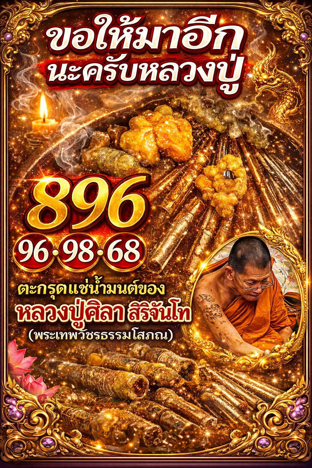 รวมเลขอาจารย์เกจิวัดดังทั่วประเทศที่ทุกคนรอคอย งวด 16/03/69