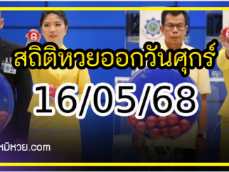 เลขเด็ดงวดนี้ สถิติหวยออกวันศุกร์