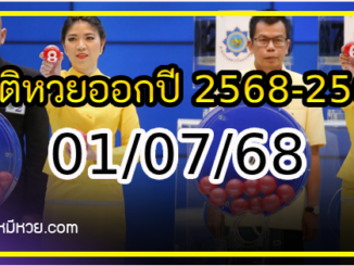 สถิติหวยออกปี 2568-2564 ย้อนหลัง